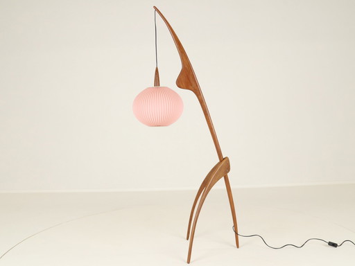 Praying Mantis Floor Lamp By Rispal, France, 1950S