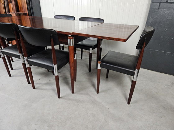 Image 1 of Set da pranzo vintage in palissandro