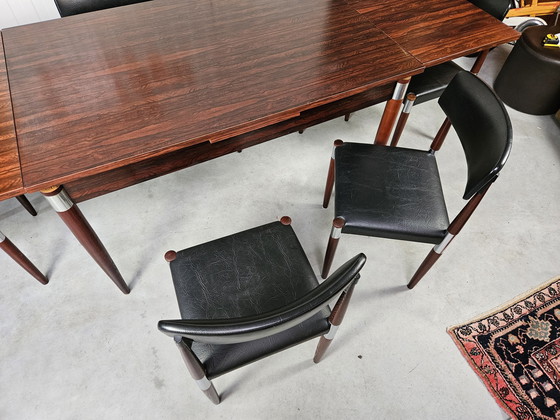 Image 1 of Set da pranzo vintage in palissandro