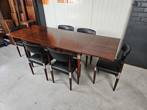 Image 1 of Set da pranzo vintage in palissandro