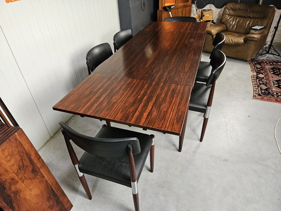 Image 1 of Set da pranzo vintage in palissandro