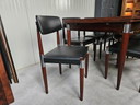 Set de salle à manger vintage en bois de rose