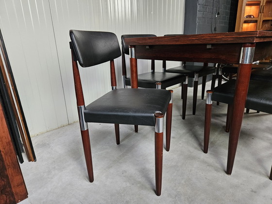 Image 1 of Set da pranzo vintage in palissandro