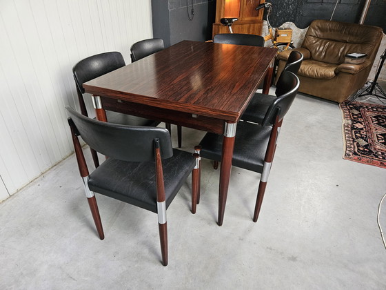 Image 1 of Set da pranzo vintage in palissandro