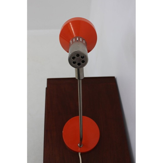 Image 1 of Mid-century orange table lamp, Gemany, 1960s