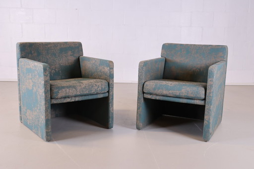 2x Rolf Benz ego club armchair