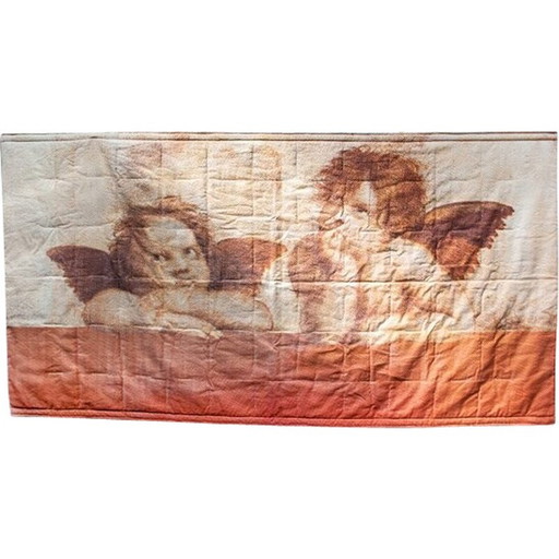 Vintage Enzo Mari tapestry, 1993