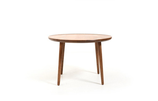 Table basse danoise en chêne par Jacob Kjær, années 1950