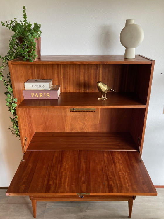 Image 1 of Retro vintage mid-century secretary/highboard