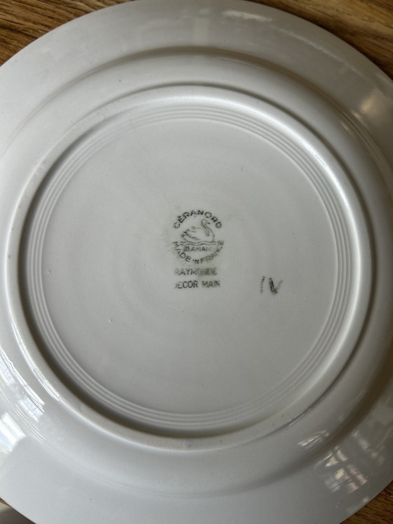 Image 1 of Set di 6 piatti vintage Ceranord