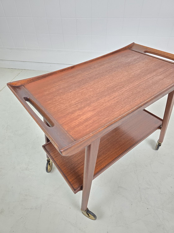 Image 1 of Teak serving trolley 1960's