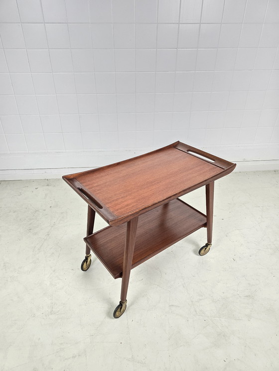 Image 1 of Teak serving trolley 1960's