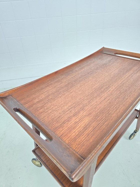 Image 1 of Teak serving trolley 1960's