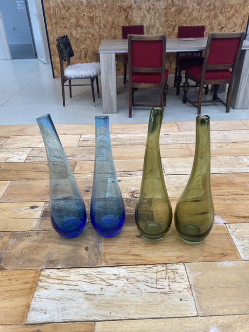 4x Lotta Petterson vases