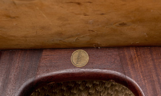 Image 1 of Large Norwegian Teak Armchair with Ottoman by Folke Ohlsson for Westnofa 1960