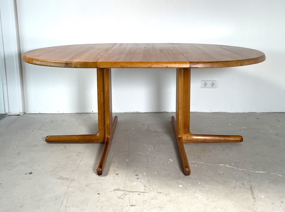 Image 1 of C J Rosengaarden Extendable Dining Table In Teakwood