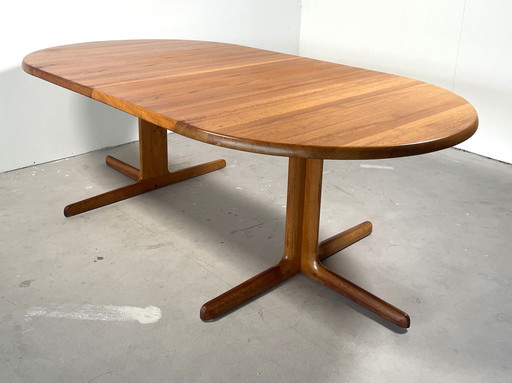 C J Rosengaarden Extendable Dining Table In Teakwood