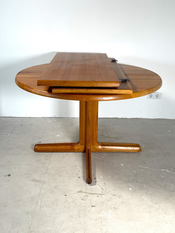 Image 1 of C J Rosengaarden Extendable Dining Table In Teakwood