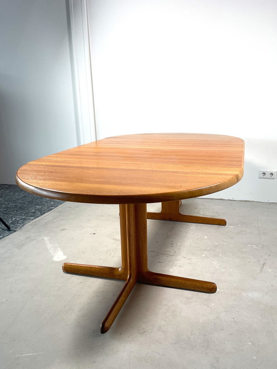 Image 1 of C J Rosengaarden Extendable Dining Table In Teakwood