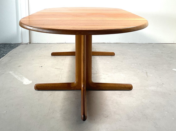 Image 1 of C J Rosengaarden Extendable Dining Table In Teakwood