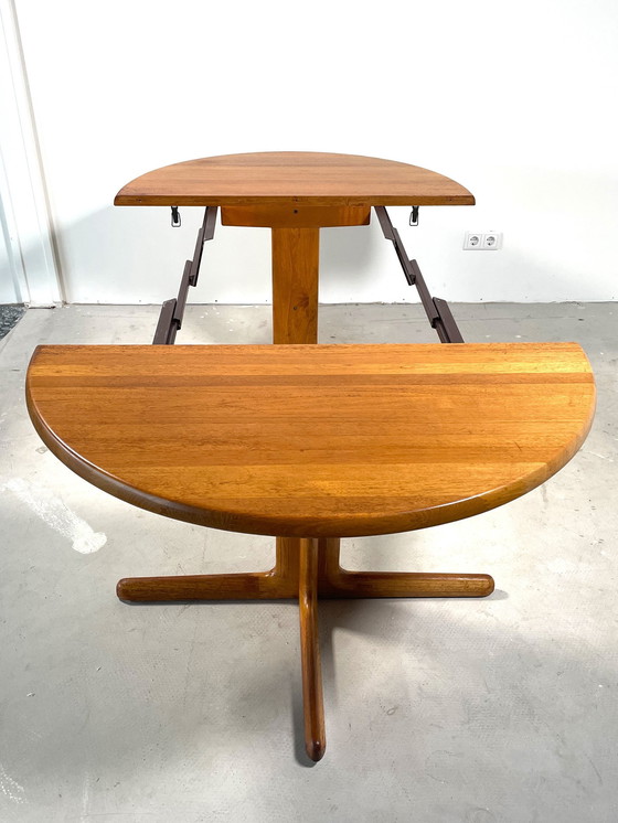 Image 1 of C J Rosengaarden Extendable Dining Table In Teakwood