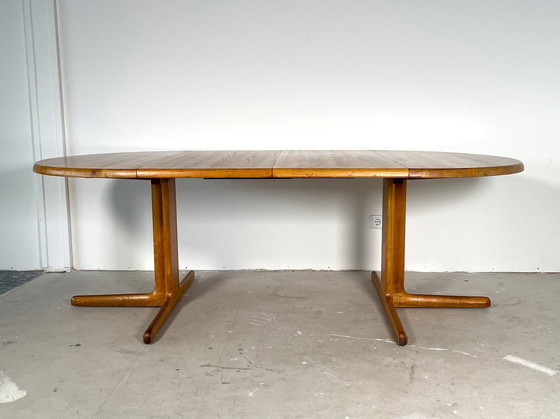 Image 1 of C J Rosengaarden Extendable Dining Table In Teakwood