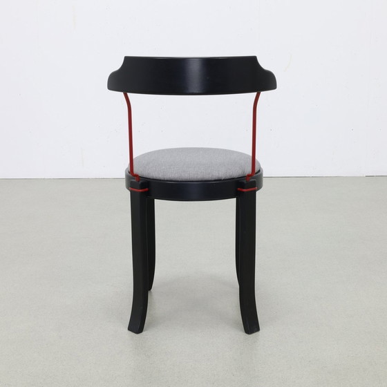 Image 1 of 5X Postmodern Dining Chair In Memphis Style, 1980S