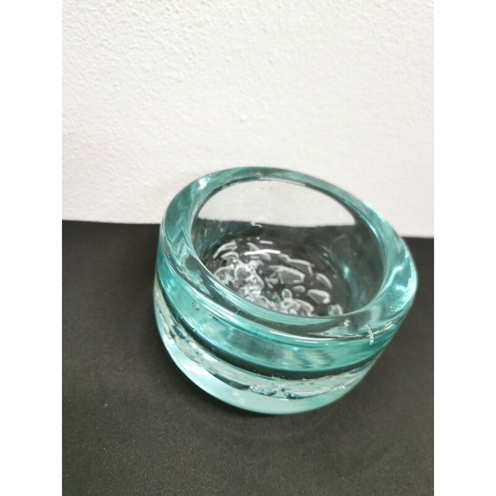 Image 1 of Vintage Murano glass ashtray Barovier and Toso Italy 1960