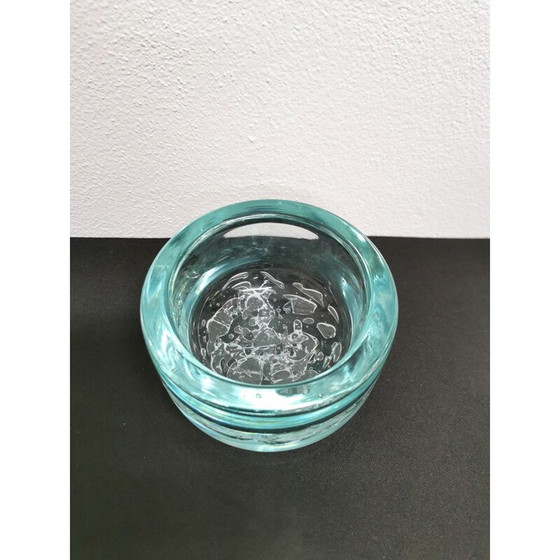 Image 1 of Vintage Murano glass ashtray Barovier and Toso Italy 1960