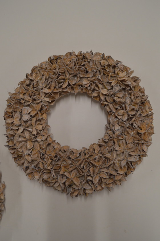 Image 1 of 2 Wreaths Made With Natural Elements