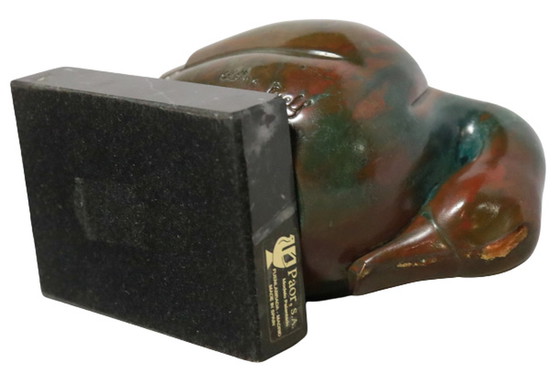 Image 1 of Bronze sculpture duck 'Paor'