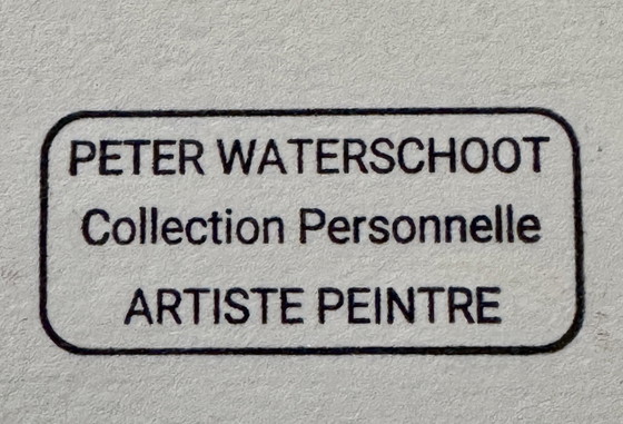 Image 1 of Peter Waterschoot 1969-2022 Superb Painting Tribute To Henri Matisse