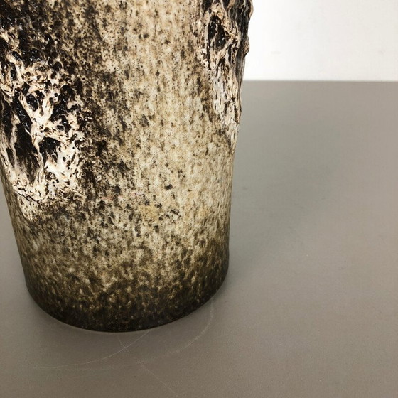 Image 1 of Vaso vintage grande multicolore Fat Lava, Scheurich anni '70