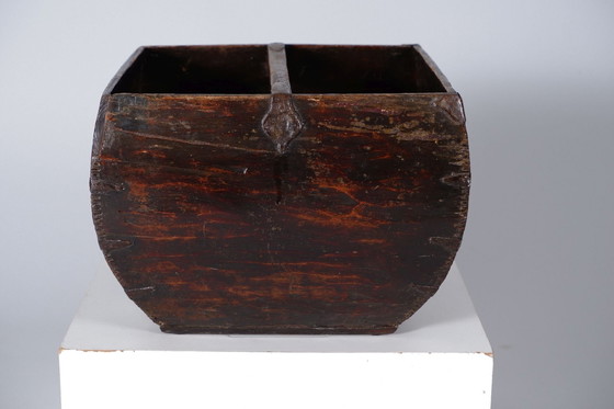 Image 1 of Wabi Sabi Wooden Rice Bowl