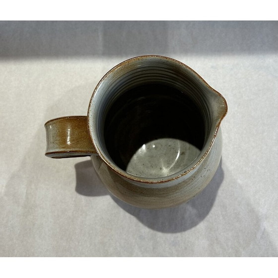Image 1 of Vintage stoneware pitcher, France