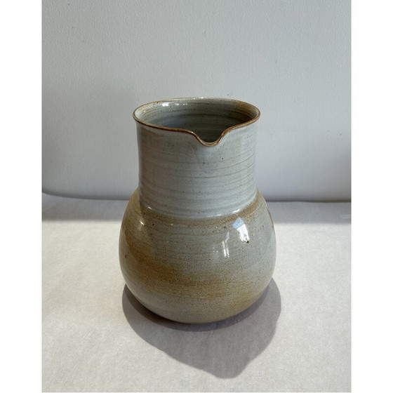 Image 1 of Vintage stoneware pitcher, France