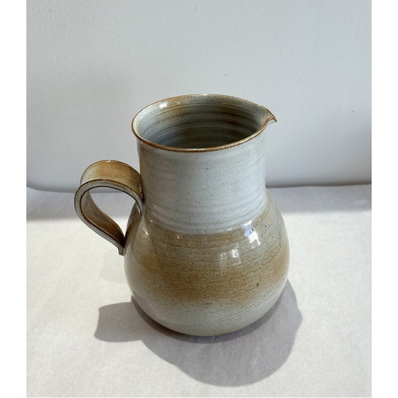 Image 1 of Vintage stoneware pitcher, France