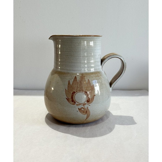 Image 1 of Vintage stoneware pitcher, France