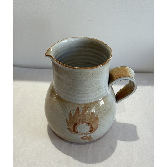 Image 1 of Vintage stoneware pitcher, France