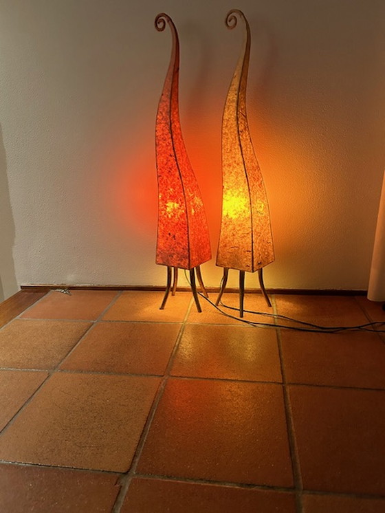 Image 1 of 2x lampes d'ambiance orientales