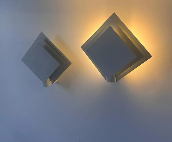 Image 1 of 2 lampade da parete vintage