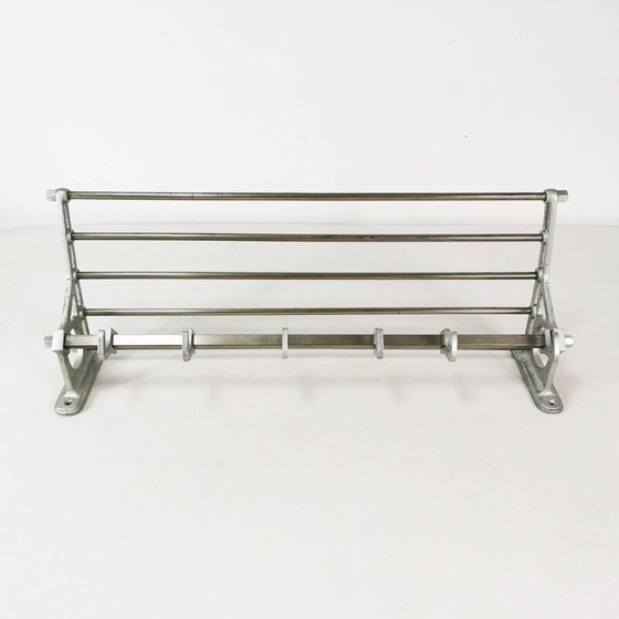 Image 1 of Vintage Art Deco wall bracket in aluminum and metal, Germany 1930