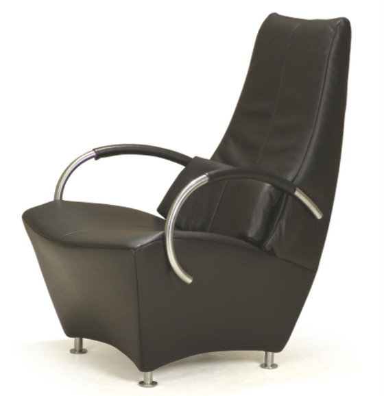 Image 1 of 2x De Toekomst Sitting Vision armchair + 1x footstool