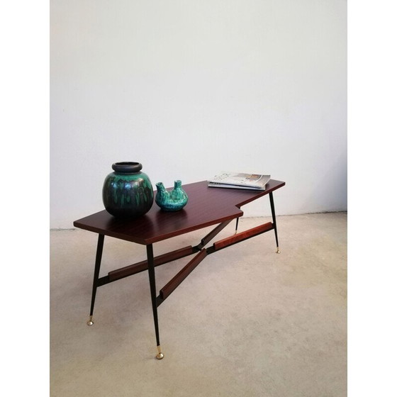 Image 1 of Tavolino da caffè vintage in teak, Italia 1960