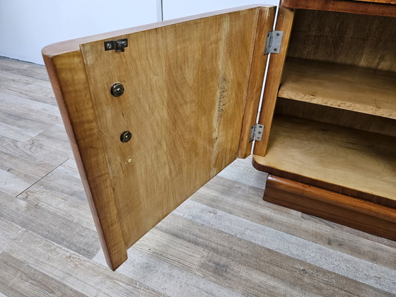 Image 1 of Art Decò Bedside Tables In Thuja Wood 1940