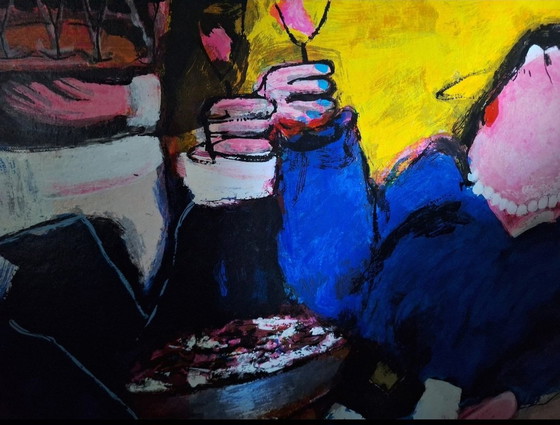 Image 1 of "Oysters And Champagne" Gerdine Duijsens