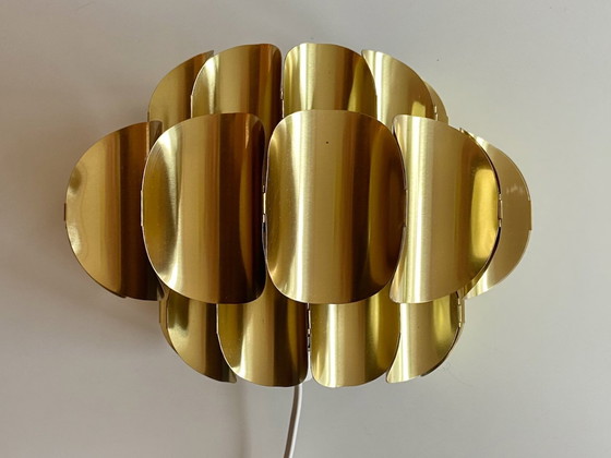 Image 1 of Temde Leuchten brass wall light