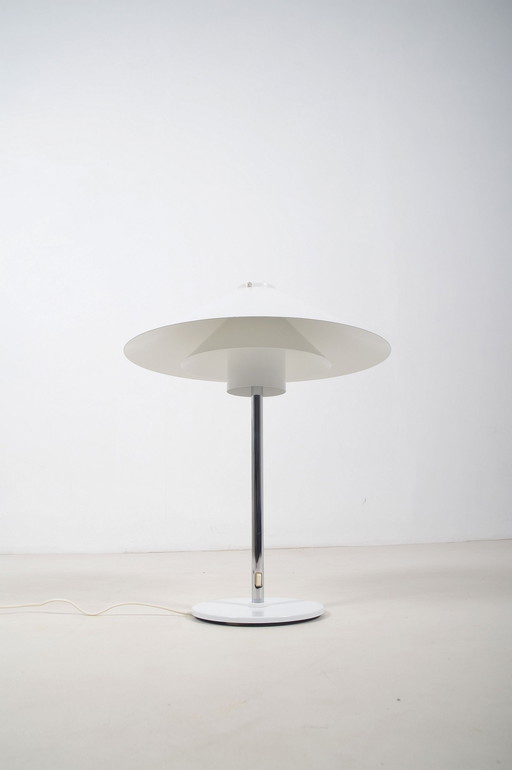 Danish Table Lamp 'Trapez' Designed By Christian Hvidt For Nordisk Solar, '70