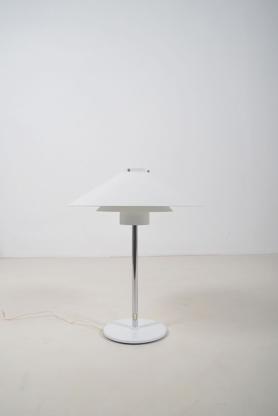 Image 1 of Lampada da tavolo danese "Trapez" disegnata da Christian Hvidt per Nordisk Solar, 1970