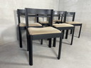 6X Vintage 1970'S Brutalist Dining Chairs